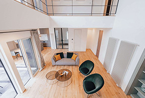 画像:販売中のモデルハウス