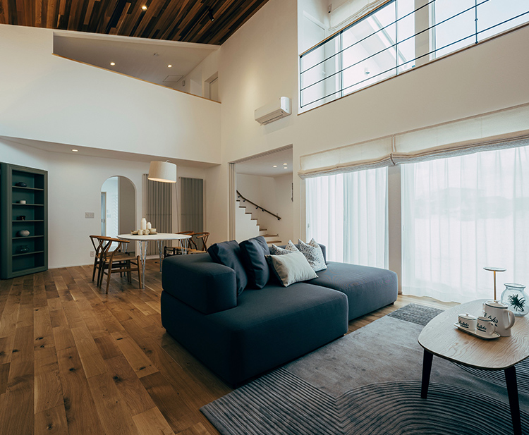 私たちが建てるのはあなたらしさをデザインした家。3