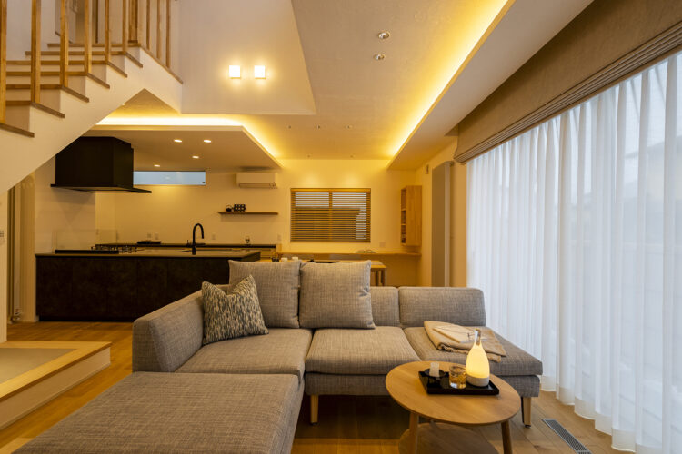 旅先で感じる心地よさを日常で感じる住まい～静謐な空間～